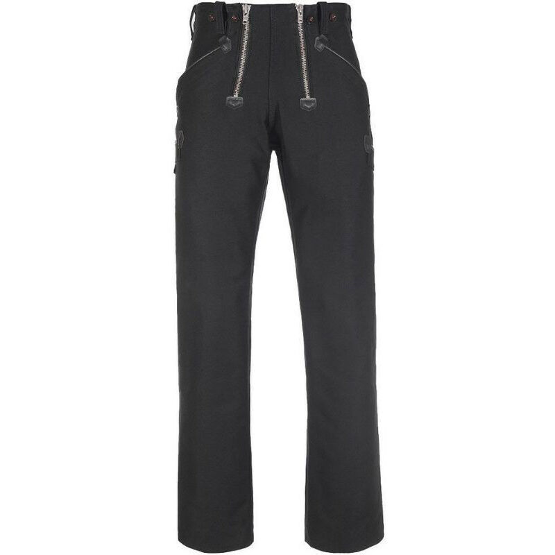Largeot de travail homme coton Anton FHB 70028 - Déstockage - Noir - 44 - Jambes standards