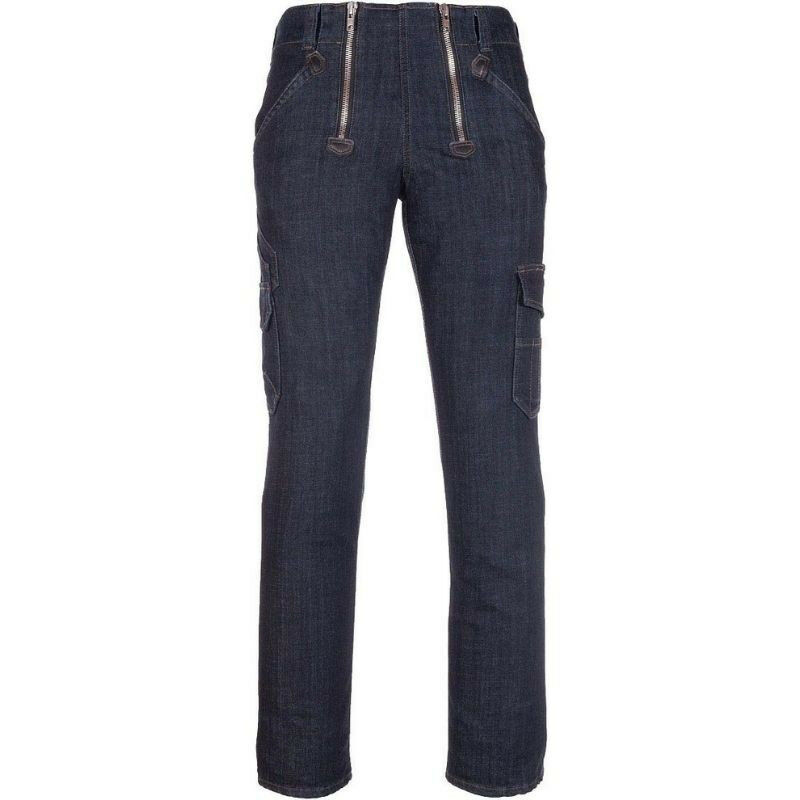 Largeot homme denim stretch Friedhelm FHB 22660 - Déstockage - Bleu foncé - 44 - Jambes standards