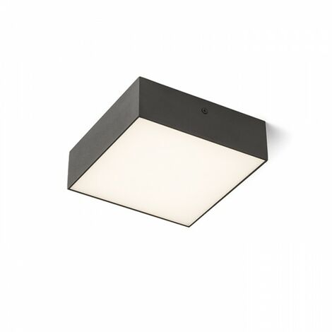 LARISA SQ 17 plafonnier noir 230V LED 15W 3000K