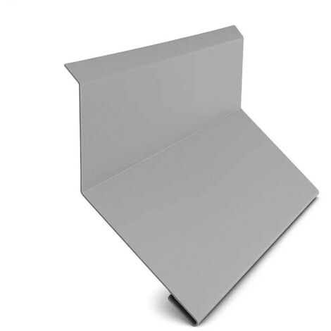 Larmier de mur faîtage, gris Mat RAL 7024