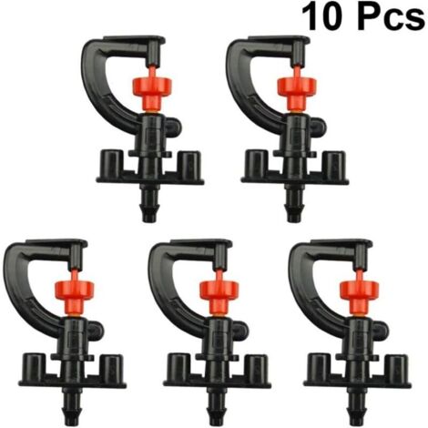 l'arrosage du Jardin Buses de brumisation 360 degrés buse de Suspension buse arroseur Rotatif g connecteur Micro gicleurs 10pcs