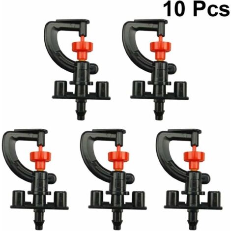 l'arrosage du Jardin Buses de brumisation 360 degrés buse de Suspension buse arroseur Rotatif g connecteur Micro gicleurs 10pcs
