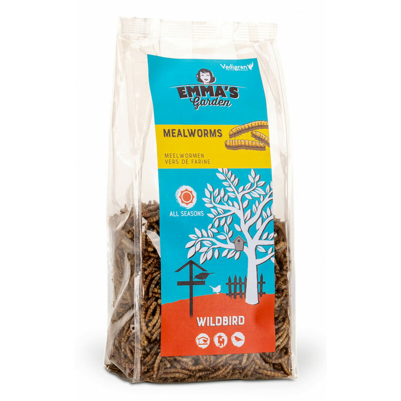 

Emma's Garden - Larvas de gusanos de la harina para aves. Bolsa de 200 g