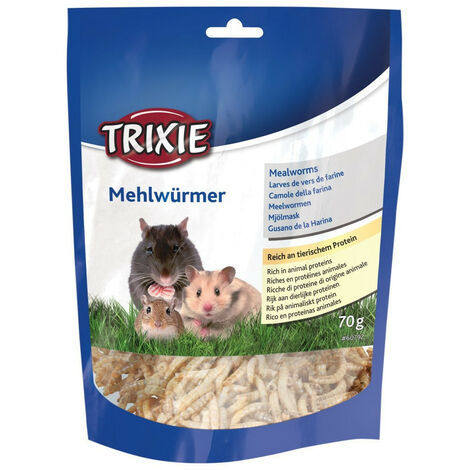 Larves de vers de farine séchées 70 g - Trixie