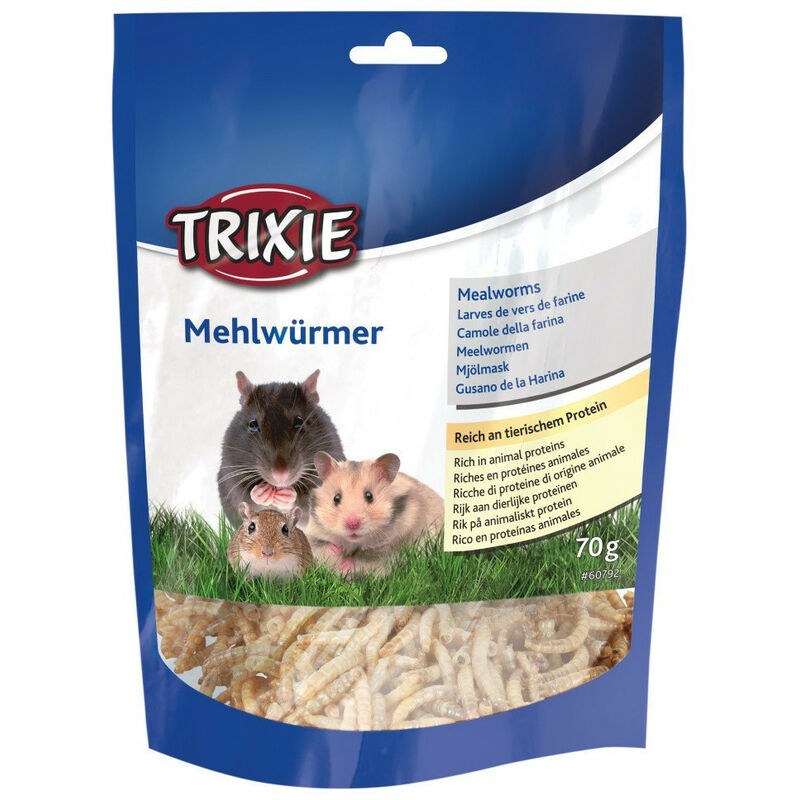 Larves de vers de farine séchées 70 g Trixie