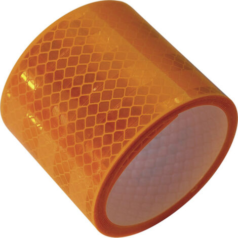 LAS Reflektorband 55mm gelb selbstklebend 2 m Anhängerzubehör