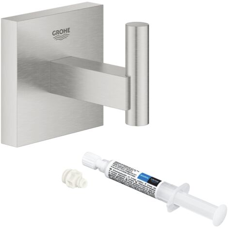   Las ventajas de Grohe Start Cube Supersteel Murale Harame &43 Grohe QuickGlue A1 para acceder con una fijación resistente a la platina y sólido   FIJAS HIDDENES   Grohe a largo plazo Shine      Las 