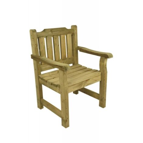 LASA ARKADIA POLTRONA IN LEGNO DI PINO AUTOCLAVATO 70 X 60 X H90 CM