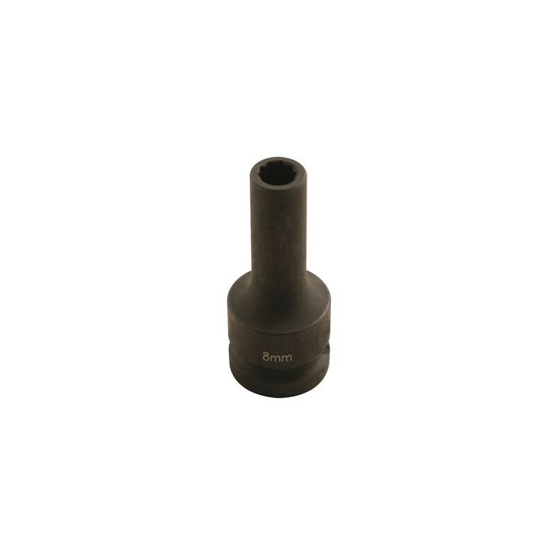 LASER 10 Point Impact Socket - 8mm - 1/2in. Drive - 5132