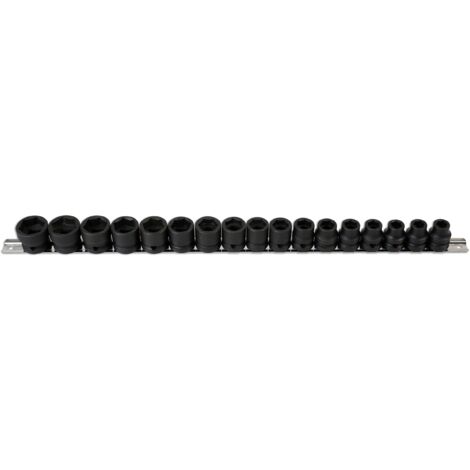 Laser 6486 - Bussola a basso profilo, diametro 1/2", 17 pezzi