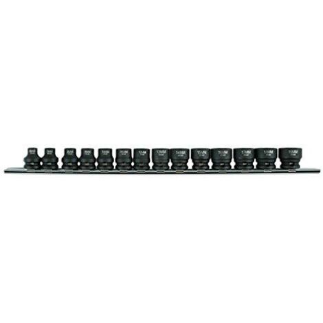 Laser 6689 Bussole compatte per avvitatori ad impulsi 3/8" D 14 pz.