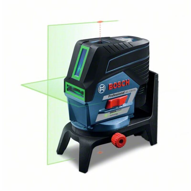 Image of Bosch - Laser combinato gcl 2-50 cg Professional + Batteria 12V, caricabatterie + Supporto RM2 - 0601066H00