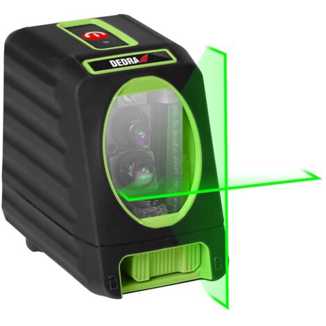 Laser a croce, verde