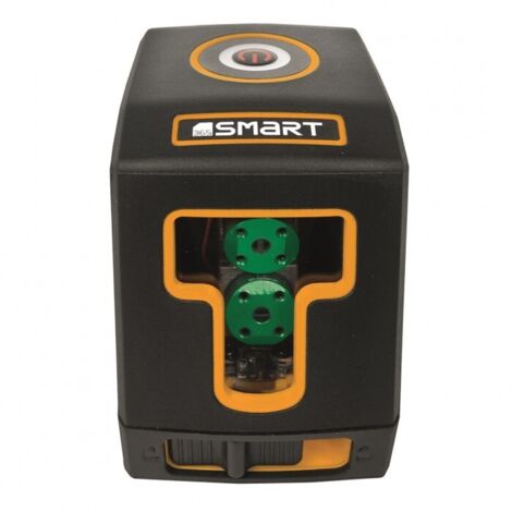 Laser a croce verde SMART365 da 30 m - Livellamento preciso, 20 ore di funzionamento