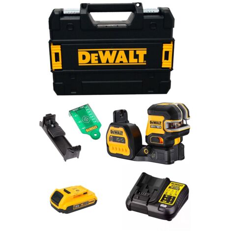 Laser Autolivellante DeWALT DCE088NG18D1T (1 x 2,0 Ah + DCB107 + TSTAK II)