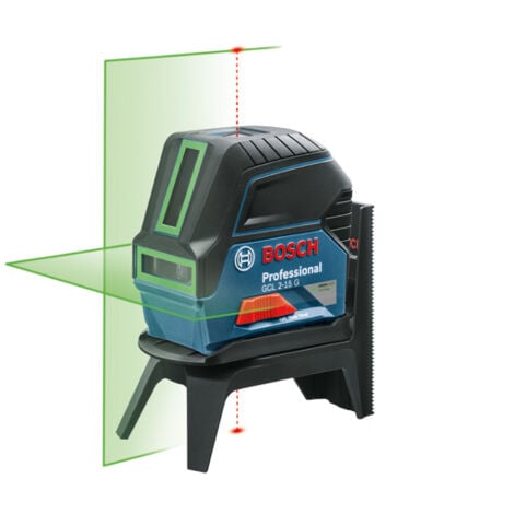 Laser combinato GCL 2-15 G Professional di Bosch in un set con valigetta da artigiano