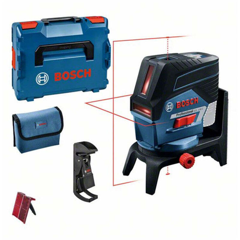Laser ligne Bosch Professional GCL 2 50 C Sans fil 20m de portée Batterie 0601066G08 - vue 2