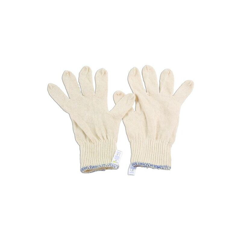 Laser - Cotton Underliner Gloves - Pack of 10 - 6632