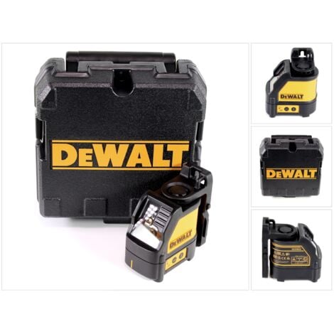 Nivel láser Dewalt DW088K dos lineas en cruz, color rojo » Pro Ferretería