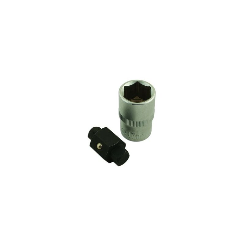 Drain Plug Key - 8/10mm Square - 6065 - Laser