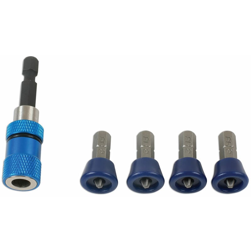 Laser Tools - Dry Wall Bit and Holder Set 5pc 7401