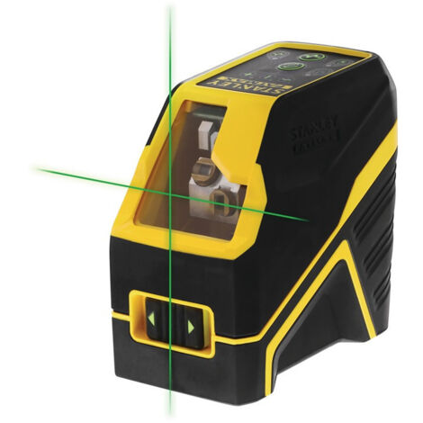 Laser en croix FatMax® FCL-G 20m avec récepteur 50m ± 3mm/10m STANLEY