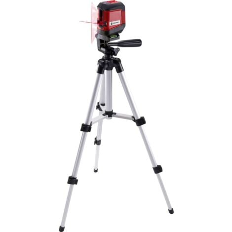 Laser en croix TOOLCRAFT CL8 TO-6425604 avec trépied, autonivelant