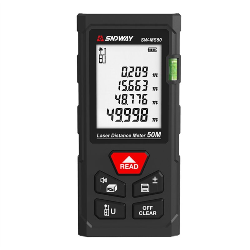 Image of Laser-Entfernungsmesser 50 Meter Infrarot Hochpräzises Messgerät Elektronisches Lineal