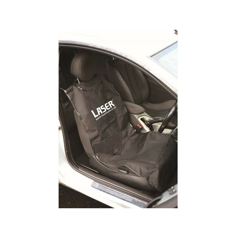 Front Seat Protector - Black - 4378 - Laser