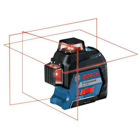 Laser GLL 3-80 BOSCH 3 plans + avec trépied BT150 - 06159940KD