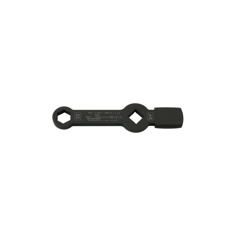 LASER HGV Brake Caliper Wrench - 22mm - 7340