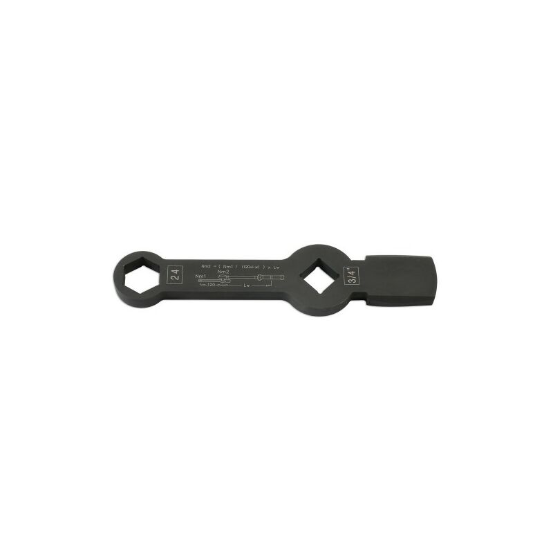 HGV Brake Caliper Wrench - 24mm - 7341 - Laser