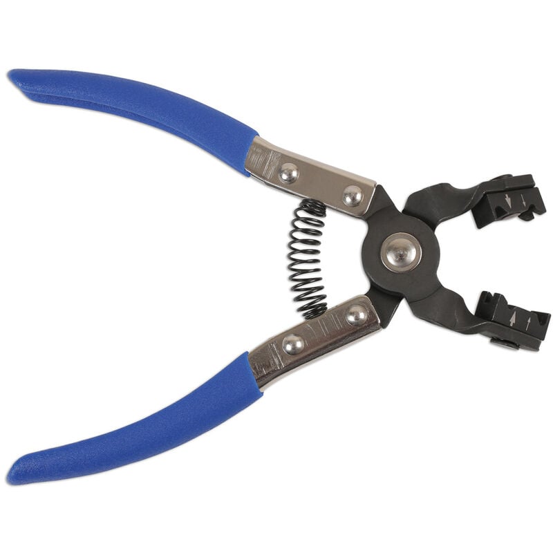 Laser Tools Hose Clamp Pliers - Angled, Swivel Jaws 4231