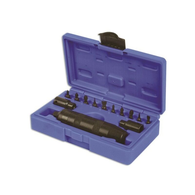 Impact Driver Set - 3/8in. Drive - 13 Piece - 3456 - Laser