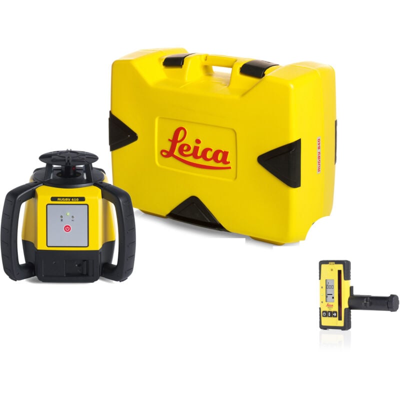 Laser leica Rugby 610 coffret cellule de réception Rod Eye 140- 6008614