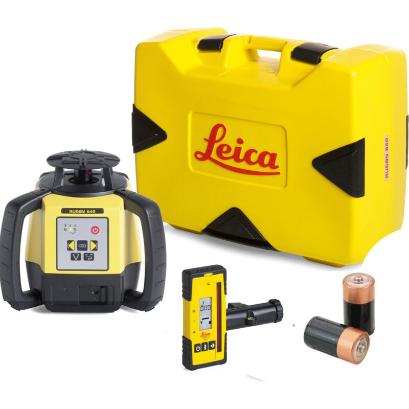Laser leica Rugby 640 coffret cellule de réception Rod Eye 160- 6005989