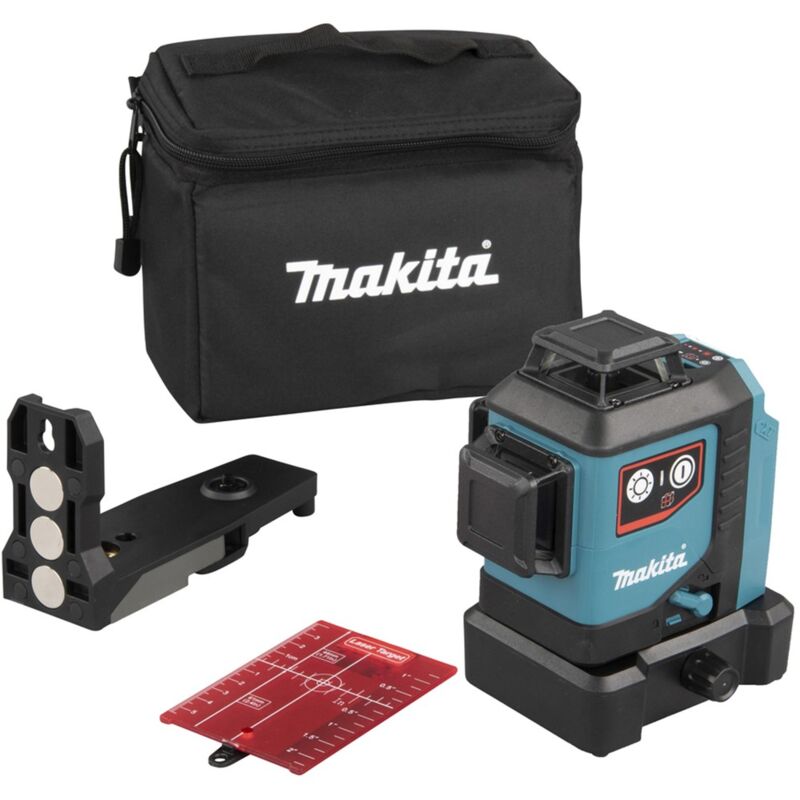 SK700D Niveau laser à croix sans-fil 12V max Li-ion Autonivelant Rouge 3x360 ° 25 m - sans batterie ni chargeur en sac - Makita
