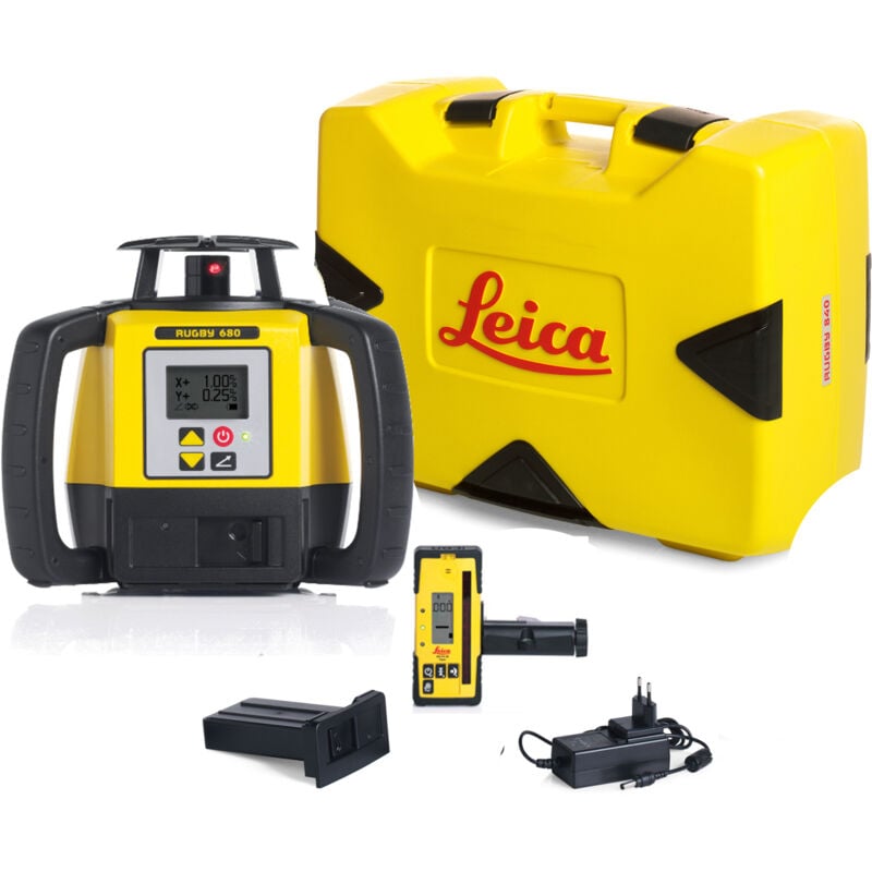Laser mit doppelter Neigung LEICA Rugby 680 rod eye box 160 - 6006010