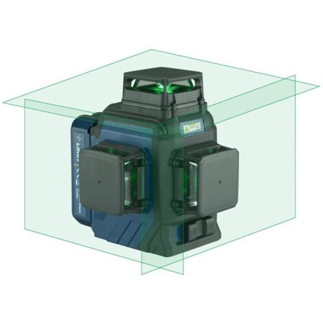 Laser multi-lignes croisé avec lumière laser verte 1 ligne horizontale à 360° et deux lignes verticales à 360° Limit LIMIT 1180-G