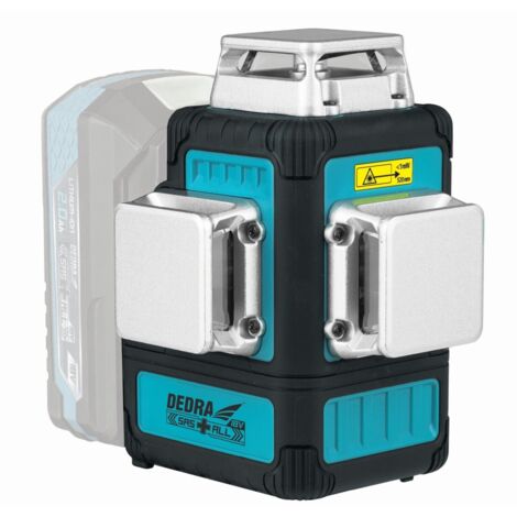 Laser multiple 3D 18 V, vert, boîtier SAS