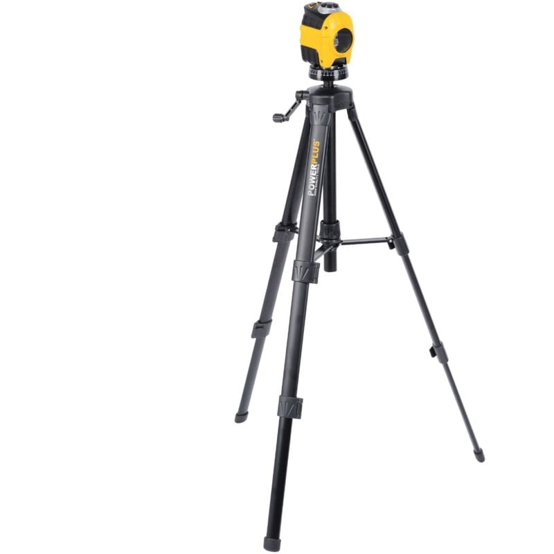 Niveau laser mur et plafond Powerplus avec trépied