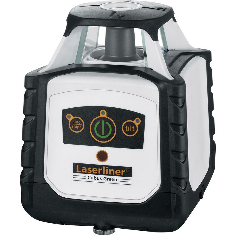 Laser rotatif avec récepteur laser, autonivelant Laserliner Cubus Green 110 052.300A Portée (max.): 100 m étalonné: d'usine (sans certificat) S907571