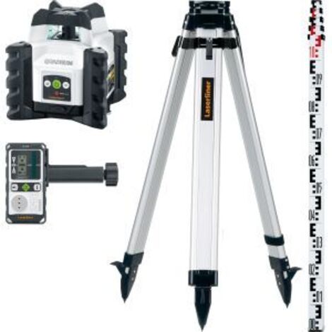 Laser rotatif avec trépied léger Quadrum Compact G 210S Set 165cm BlackLine