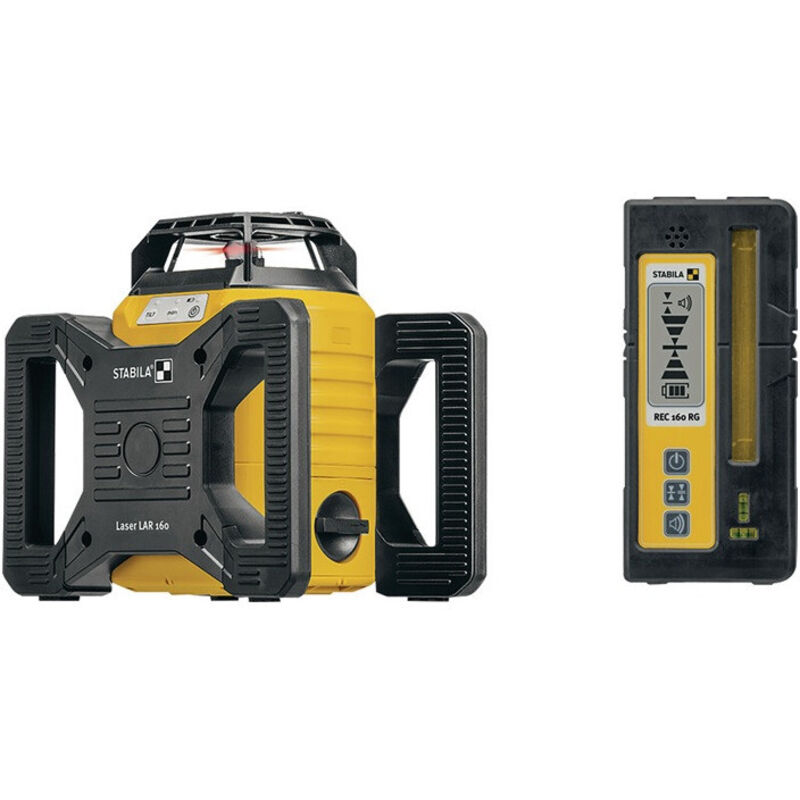 Stabila - Set laser rotatif lar 160 600m 5 pièces ± 5 degrés