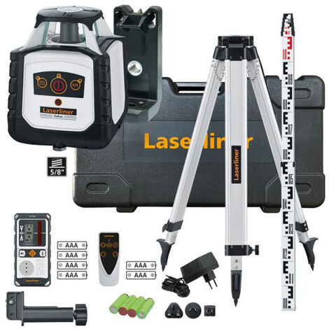 Láser rotativo de cubus 210 s set 150 cm láserliner