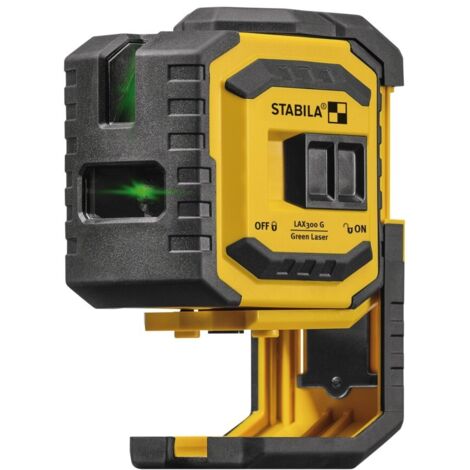 Laser STABILA lineas en cruz y plomada Green LLAX300G