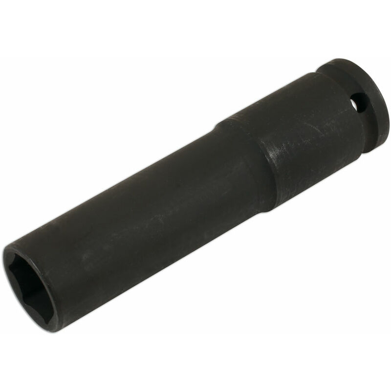 Laser Tools - 19mm Extra Deep Impact Socket 1/2D Black Phosphate Finish 7767