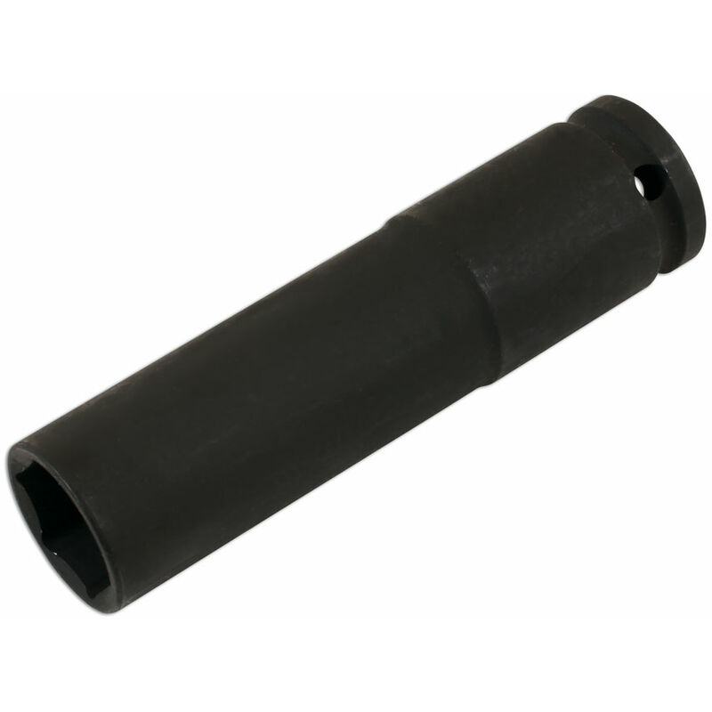 Laser Tools - 22mm Extra Deep Impact Socket 1/2D Black Phosphate Finish 7769