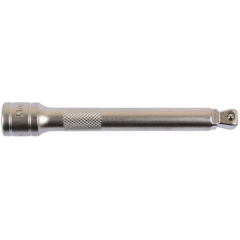 Laser Tools - 3/8D 125mm Wobble Extension Bar Knurled Shaft Matt Finish 7111