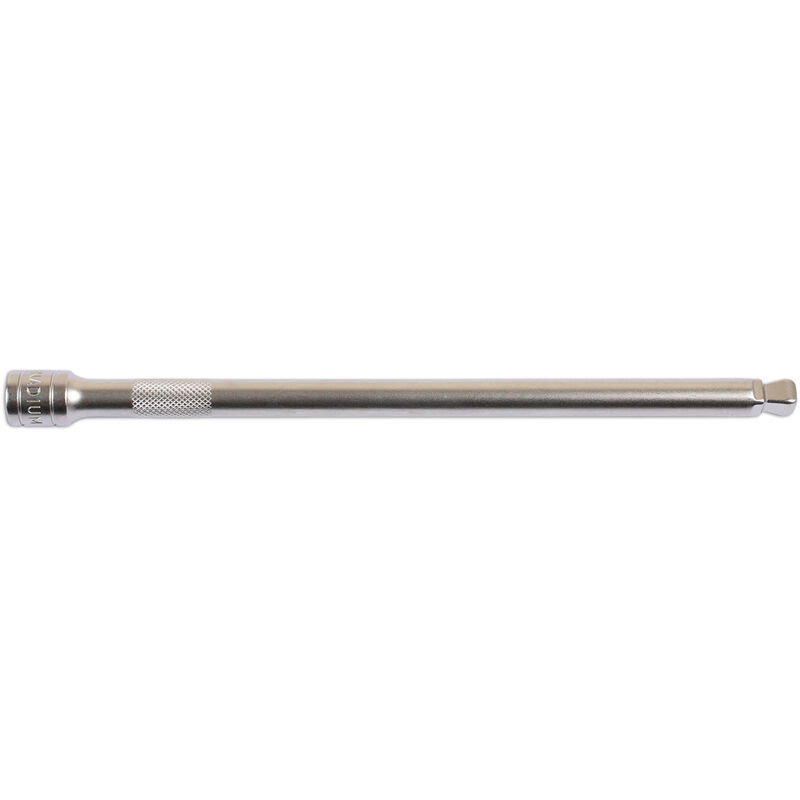 Laser Tools - 3/8D 250mm Wobble Extension Bar Knurled Shaft Matt Finish 7112